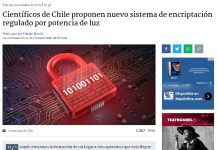 Científicos de Chile proponen nuevo sistema de encriptación regulado por potencia de luz (BioBio Chile)